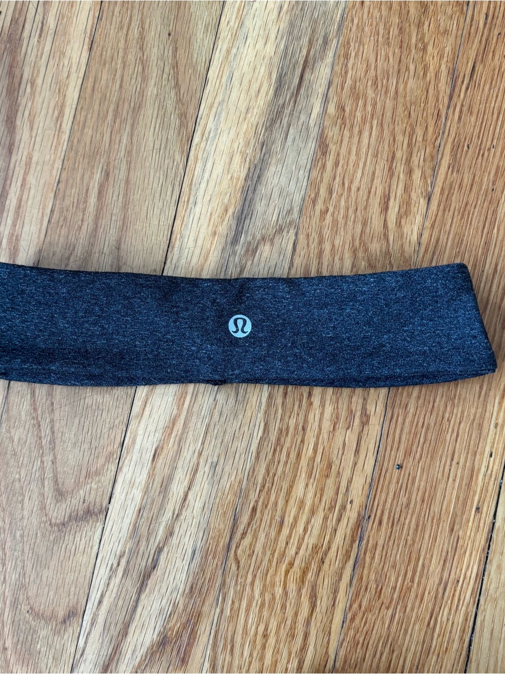 lululemon Dark Heather Gray Headband with Label